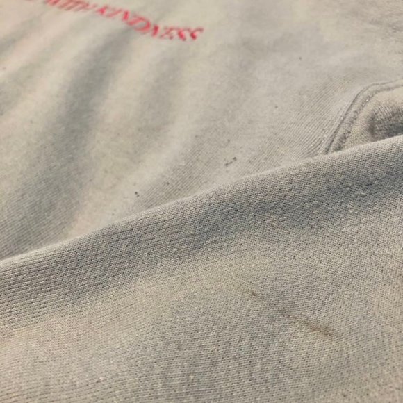 Harry Styles Treat People With Kindness Light Blue Hoodie with Pink Lettering - Picture 10 of 10